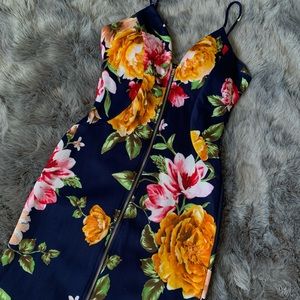 Floral Mini Dress 🌺🌼